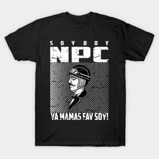 soy boy npc 01 T-Shirt